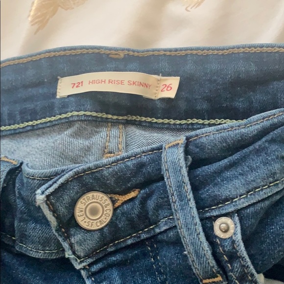 LEVIS 721 high rise skinny - Picture 5 of 5
